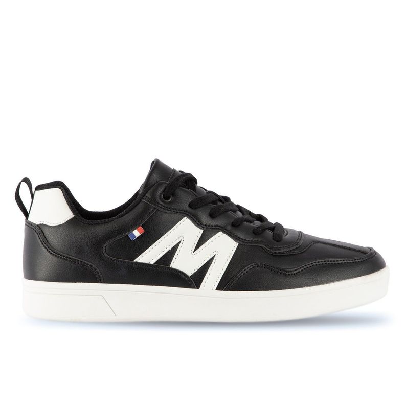Zapatilla Urbana Street Mujer Negro Blanco Michelin Footwear Ps19-0