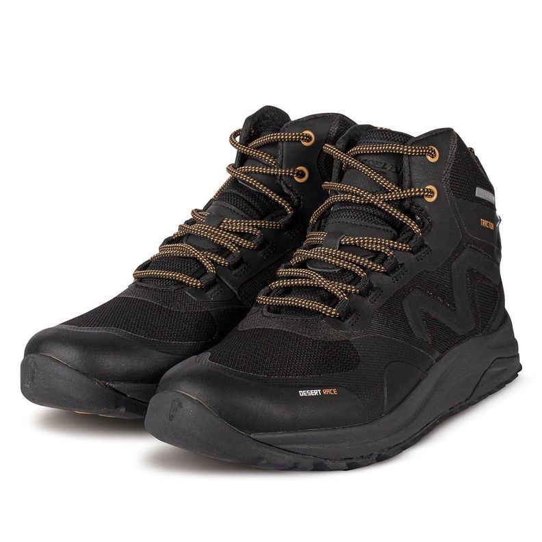 Botín Outdoor Impermeable Caña Alta Hombre Negro Café Michelin Footwear Dr05-3