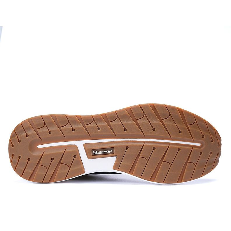 Zapatilla Urbana Hombre Azul Oscuro Gris Michelin Footwear Pu15-1