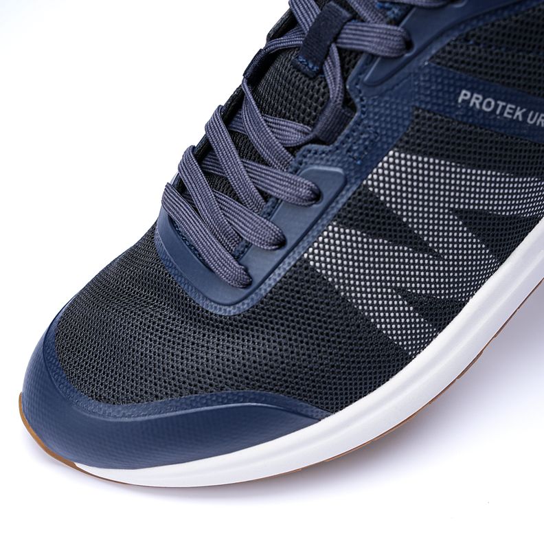 Zapatilla Urbana Hombre Azul Oscuro Gris Michelin Footwear Pu15-4
