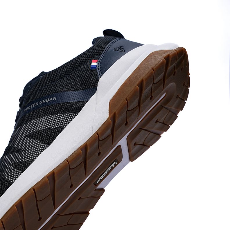 Zapatilla Urbana Hombre Azul Oscuro Gris Michelin Footwear Pu15-5