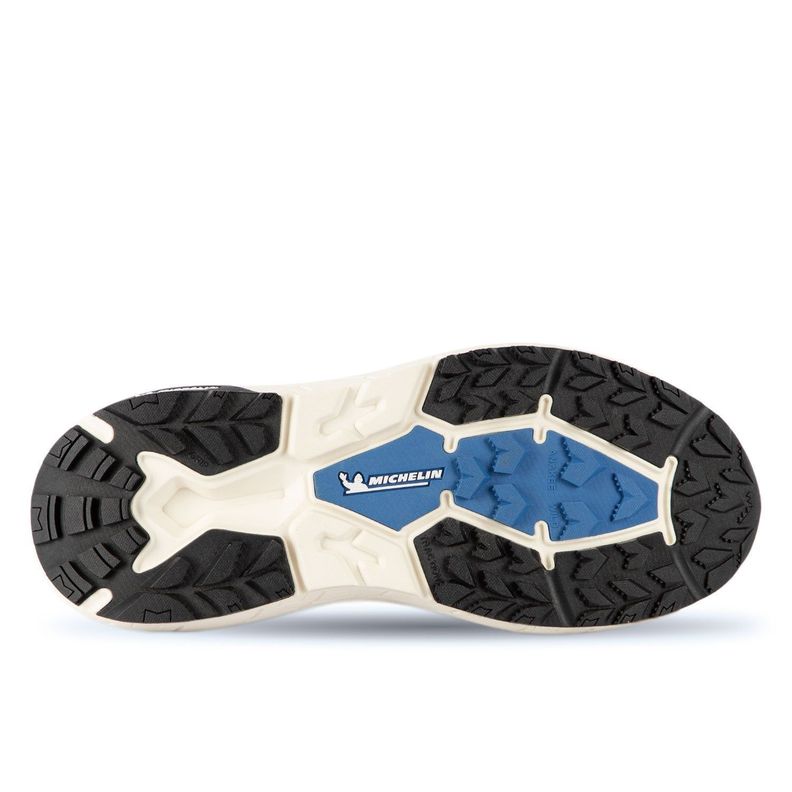Zapatilla Trail Running Hombre Azul Amarillo Michelin Footwear Aw01-1