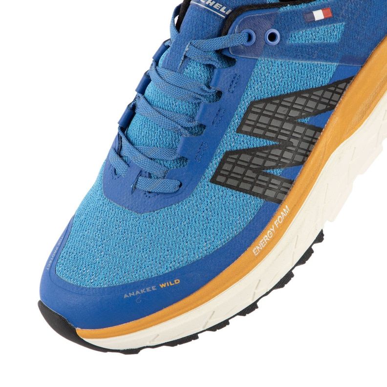 Zapatilla Trail Running Hombre Azul Amarillo Michelin Footwear Aw01-4
