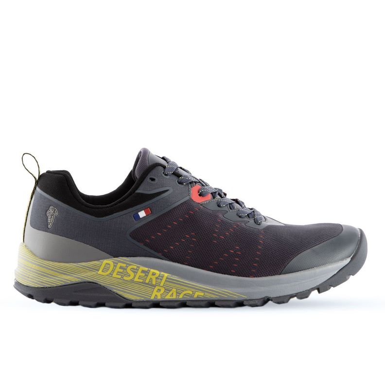 Zapatilla Trail Running Hombre Azul Amarillo Michelin Footwear Dr27-0