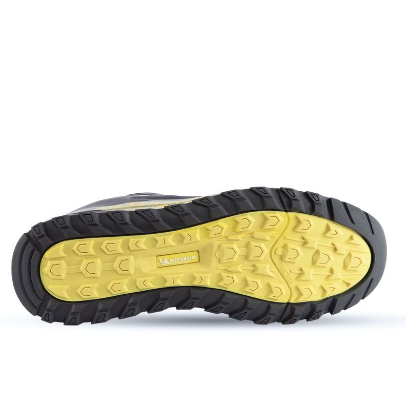 Zapatilla Trail Running Hombre Azul Amarillo Michelin Footwear Dr27-1