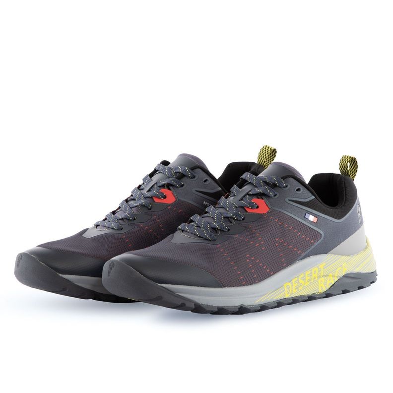 Zapatilla Trail Running Hombre Azul Amarillo Michelin Footwear Dr27-3
