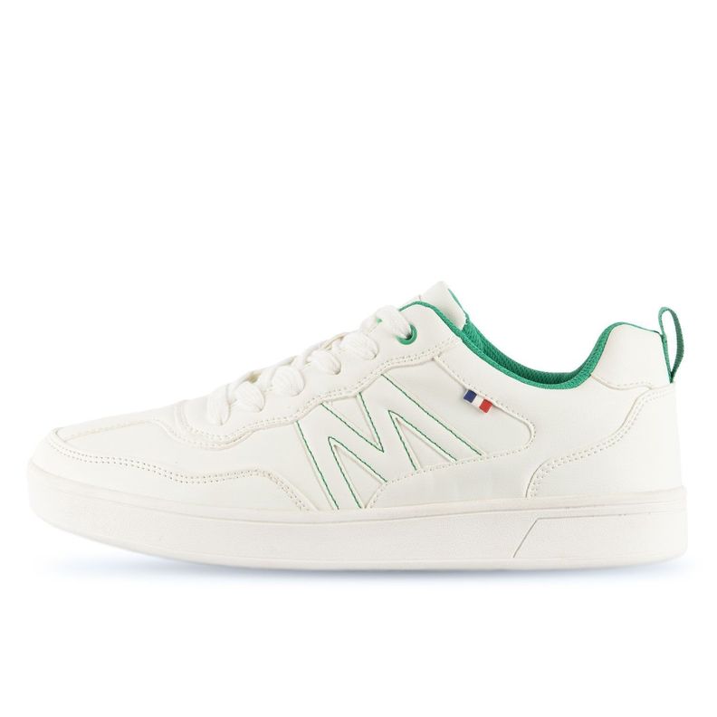 Zapatilla Urbana Street Hombre Blanco Verde Michelin Footwear Ps19-2
