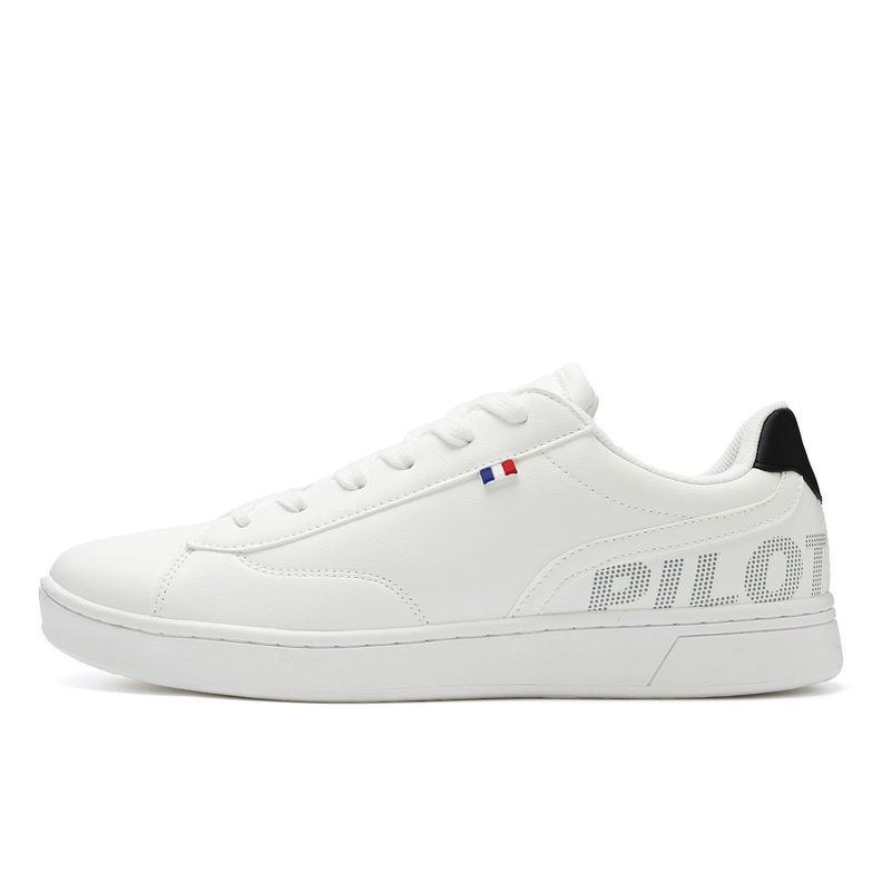 Zapatilla Urbana Street Hombre Blanco Negro Michelin Footwear Ps14-2