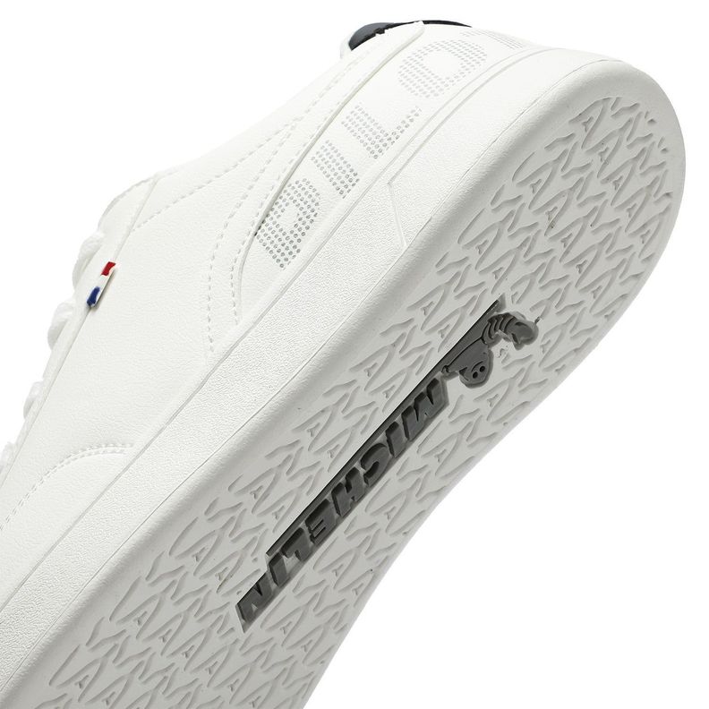 Zapatilla Urbana Street Hombre Blanco Negro Michelin Footwear Ps14-5