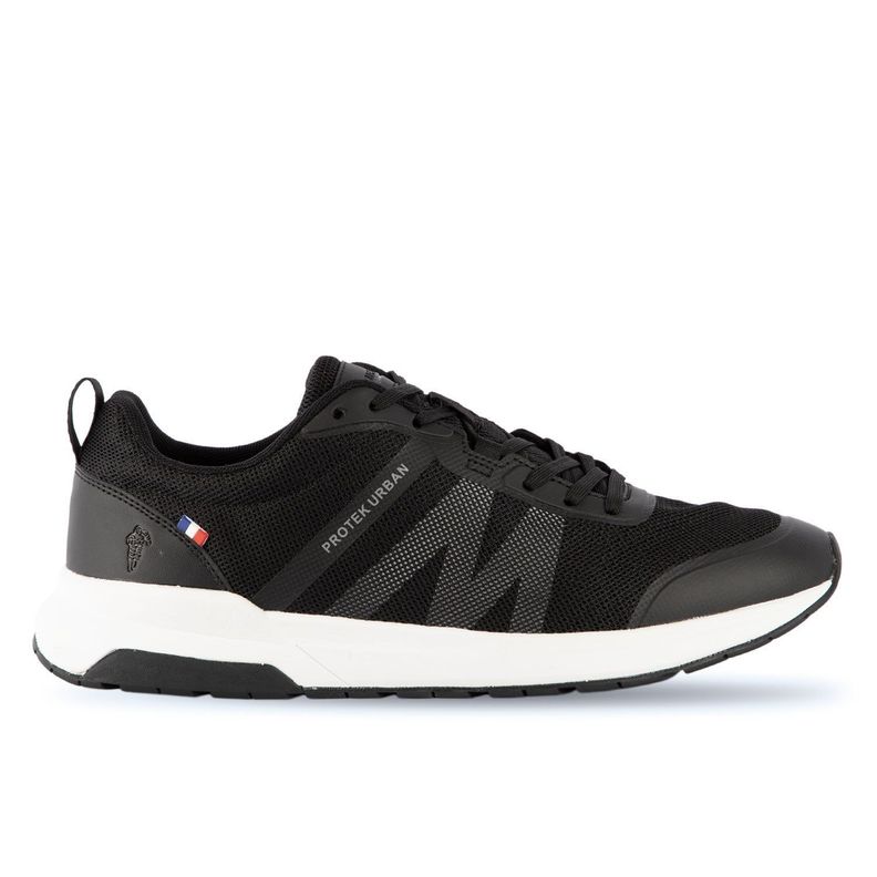 Zapatilla Urbana Hombre Negro Gris Michelin Footwear Pu15-0