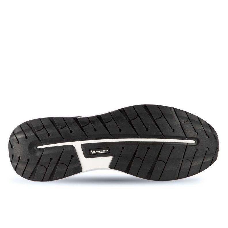 Zapatilla Urbana Hombre Negro Gris Michelin Footwear Pu15-1
