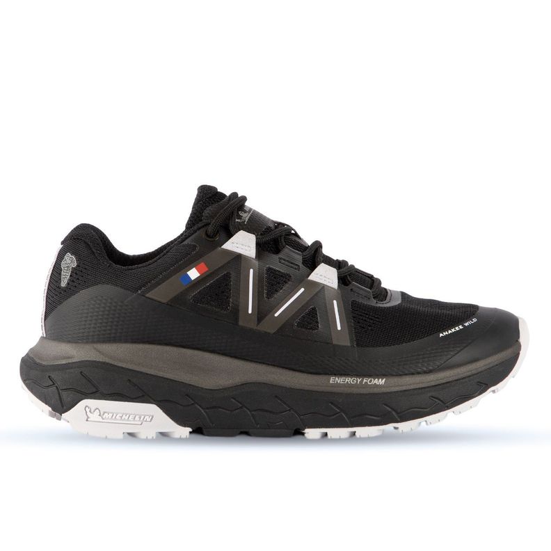 Zapatilla Trail Running Mujer Negro Lila Michelin Footwear Aw02-0