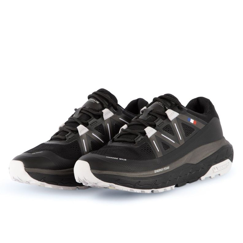 Zapatilla Trail Running Mujer Negro Lila Michelin Footwear Aw02-3