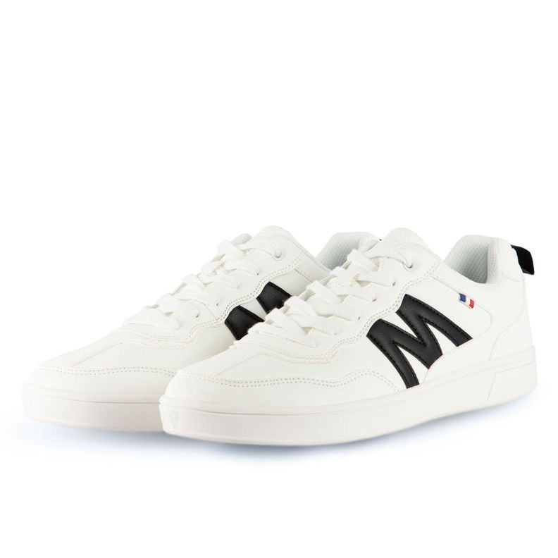 Zapatilla Urbana Street Hombre Blanco Negro Michelin Footwear Ps19-3