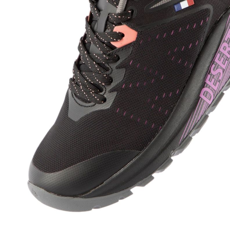 Zapatilla Trail Running Mujer Negro Morado Michelin Footwear Dr27-4