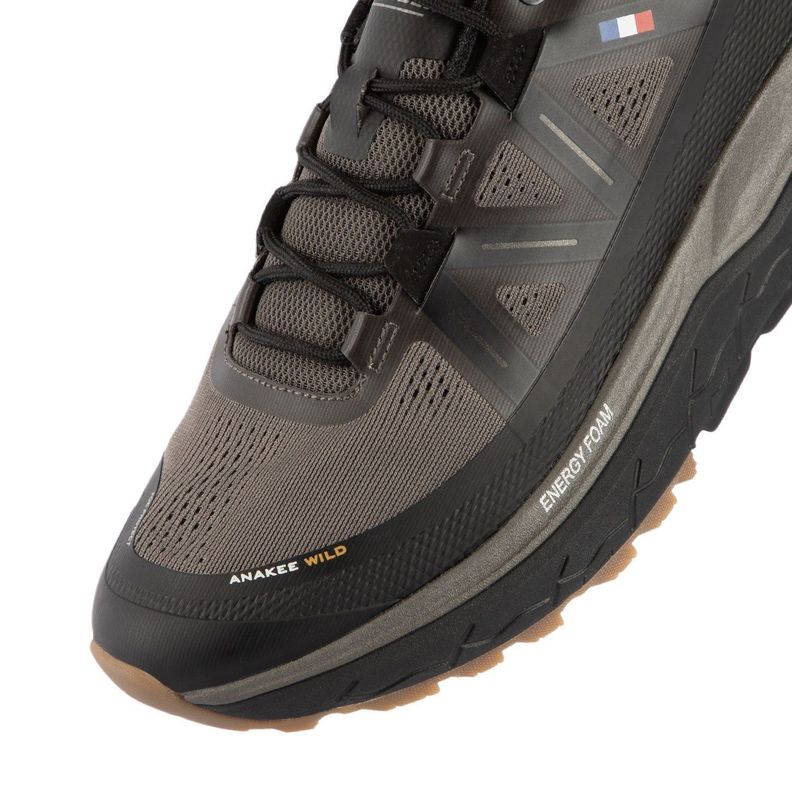 Zapatilla Trail Running Hombre Negro Gris Michelin Footwear Aw02-4