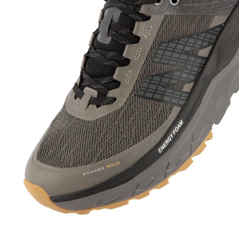 Zapatilla Trail Running Hombre Gris Azul Michelin Footwear Aw01-4