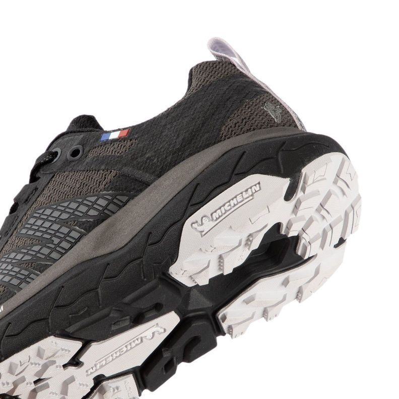 Zapatilla Trail Running Mujer Negro Lila Michelin Footwear Aw01-5