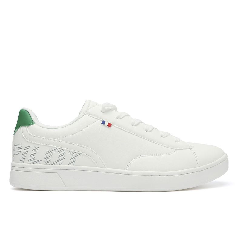 Zapatilla Urbana Street Hombre Blanco Verde Michelin Footwear Ps14-0