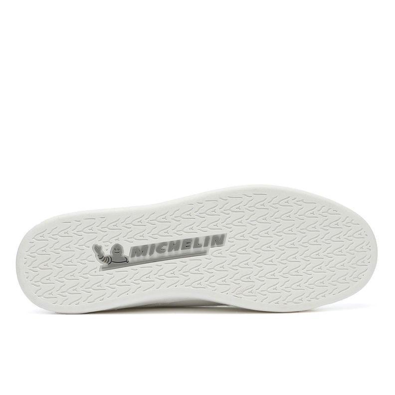Zapatilla Urbana Street Hombre Blanco Verde Michelin Footwear Ps14-1