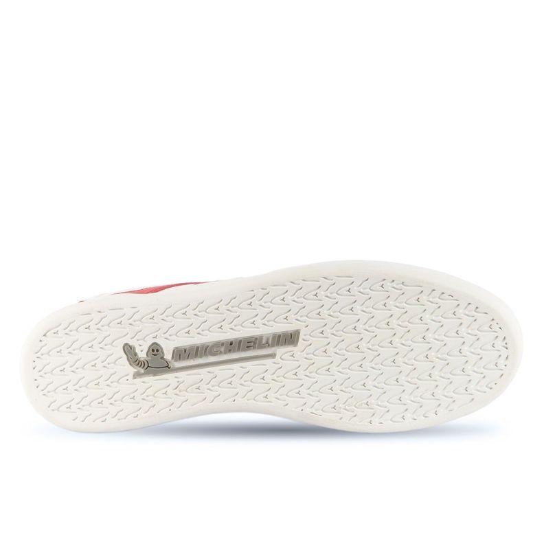 Zapatilla Urbana Hombre Blanco Rojo Michelin Footwear Ps20-1
