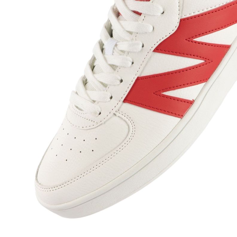 Zapatilla Urbana Hombre Blanco Rojo Michelin Footwear Ps20-4
