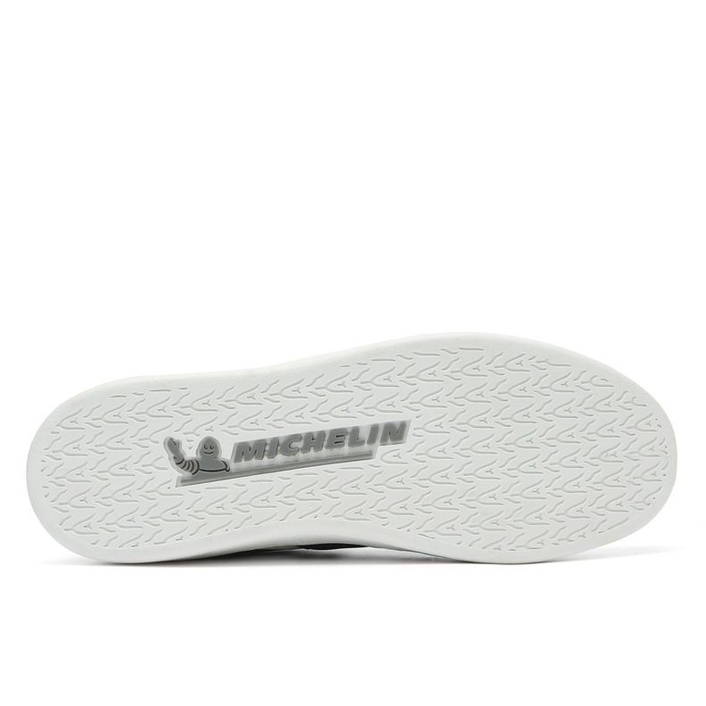 Zapatilla Urbana Hombre Blanco Negro Michelin Footwear Ps22-1
