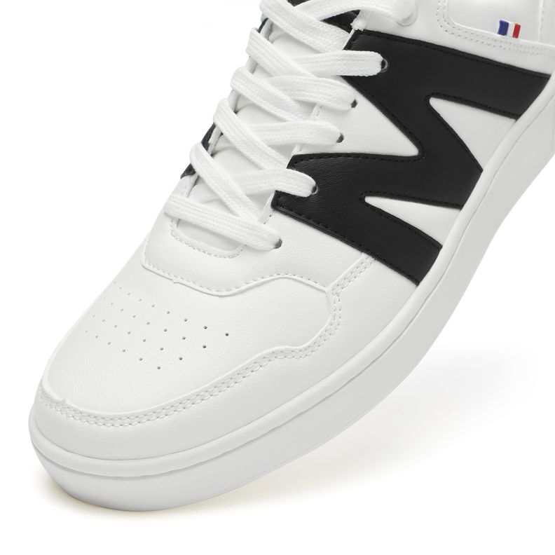 Zapatilla Urbana Hombre Blanco Negro Michelin Footwear Ps22-4