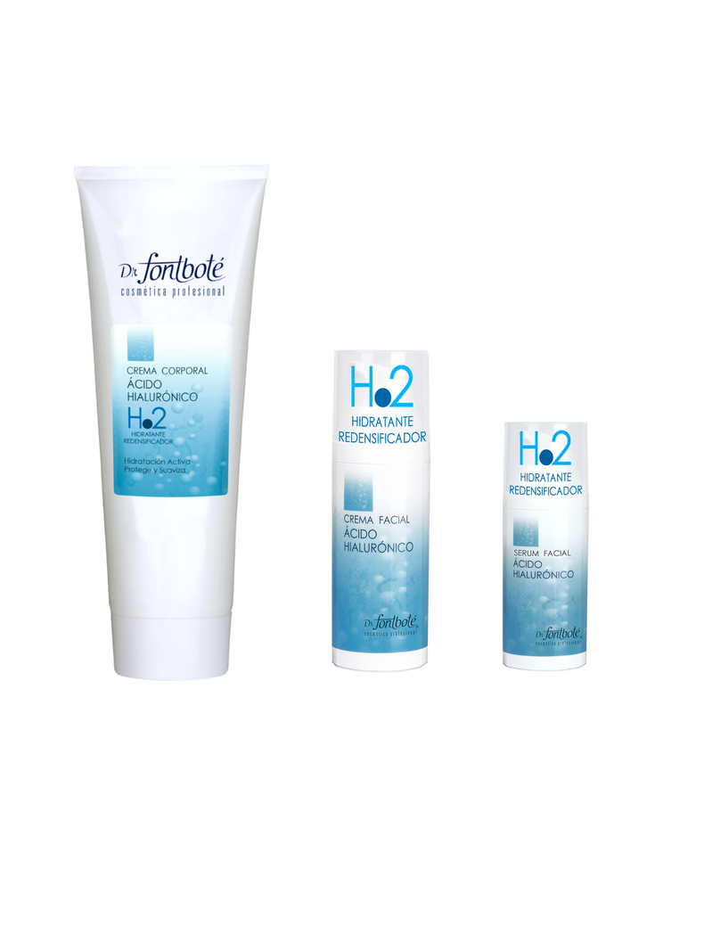 Set Acido Hialurónico Crema Facial, Serum, Crema Corporal-0