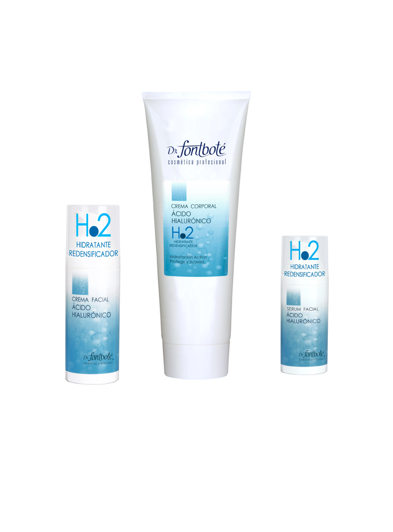 Set Acido Hialurónico Crema Facial, Serum, Crema Corporal-1