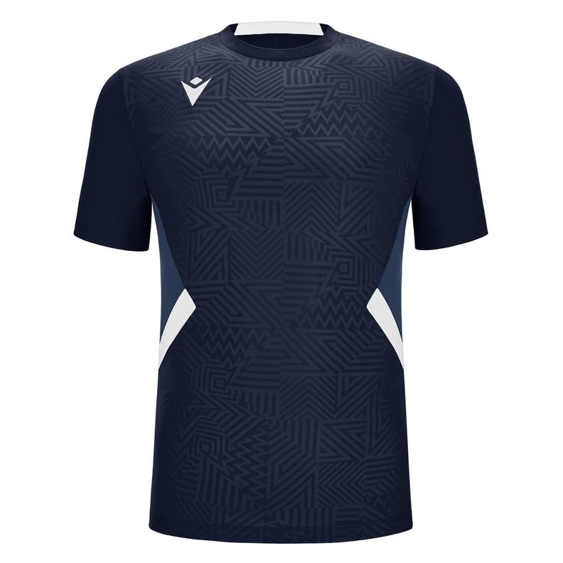 Polera Macron Shedir Azul Marino-0