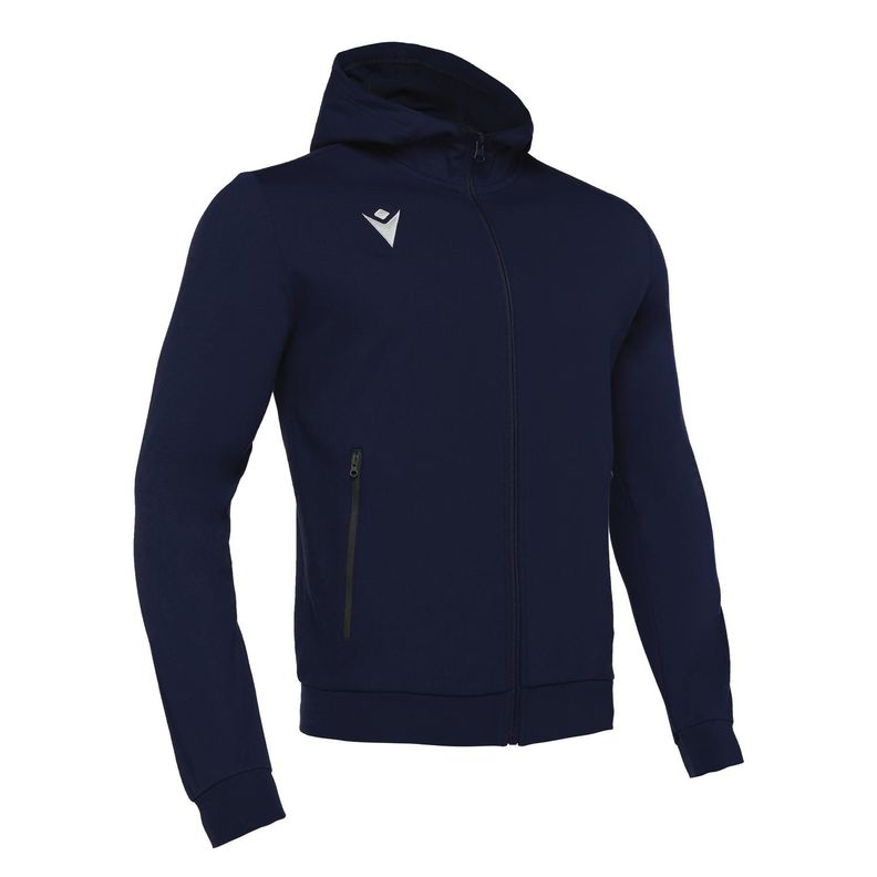 Polerón Hoody Macron Cello Hombre Azul Marino-1
