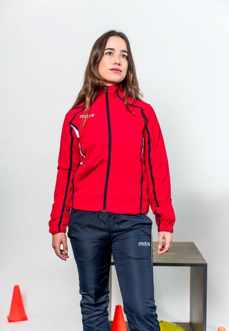Buzo Deveron mujer mitre rojo blanco-1