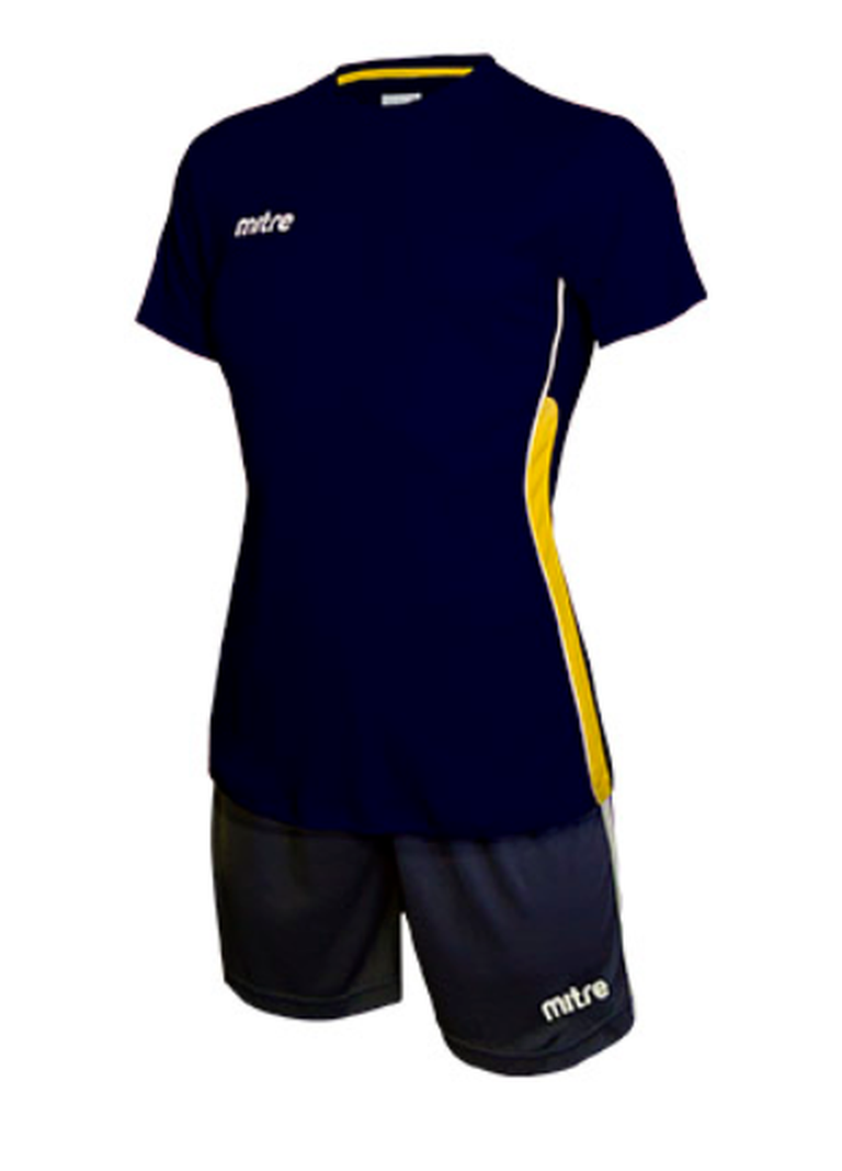 Uniforme deportivo Milan Mujer Mitre rojo azul-1