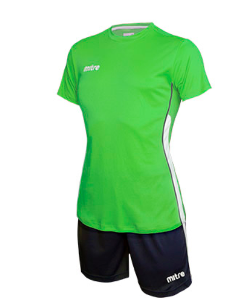 Uniforme deportivo Milan Mujer Mitre rojo azul-6