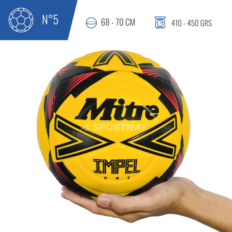 Balon Futbol Impel One Mitre Amarillo T.5-6