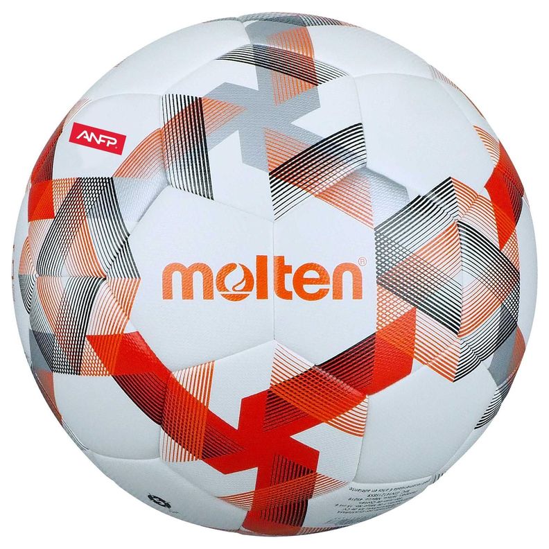 Balon Futbol FG 1000 ANFP Logo Molten Blanco/Naranjo T5-0
