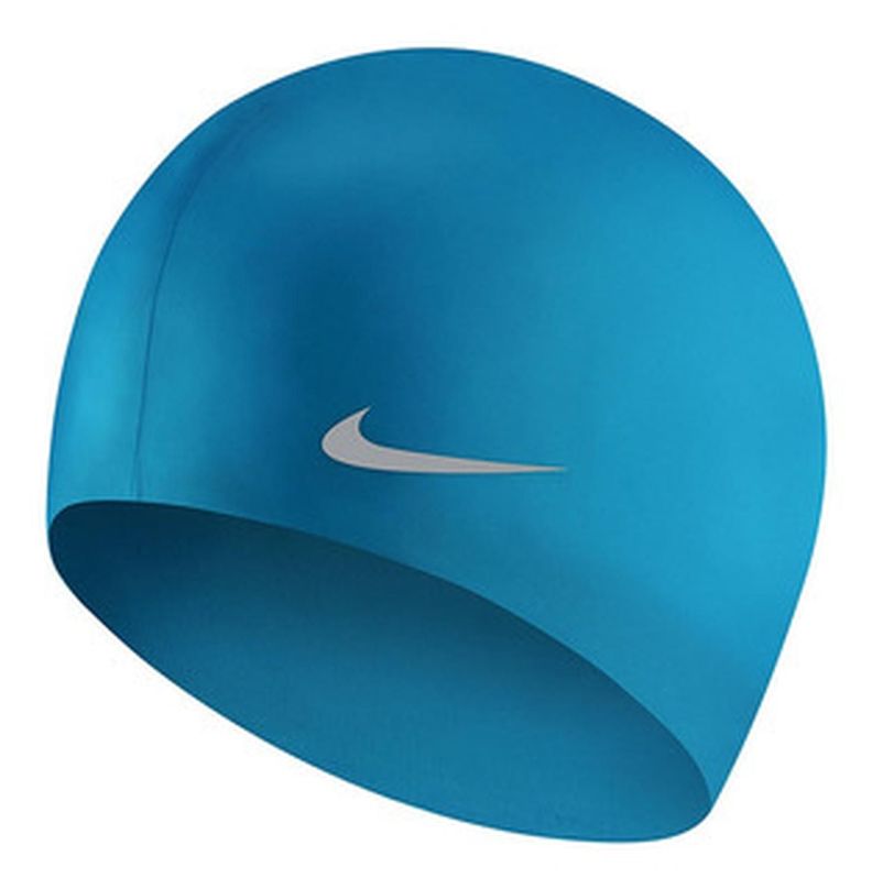 Gorro de natación Jr Nike Swim Celeste-0