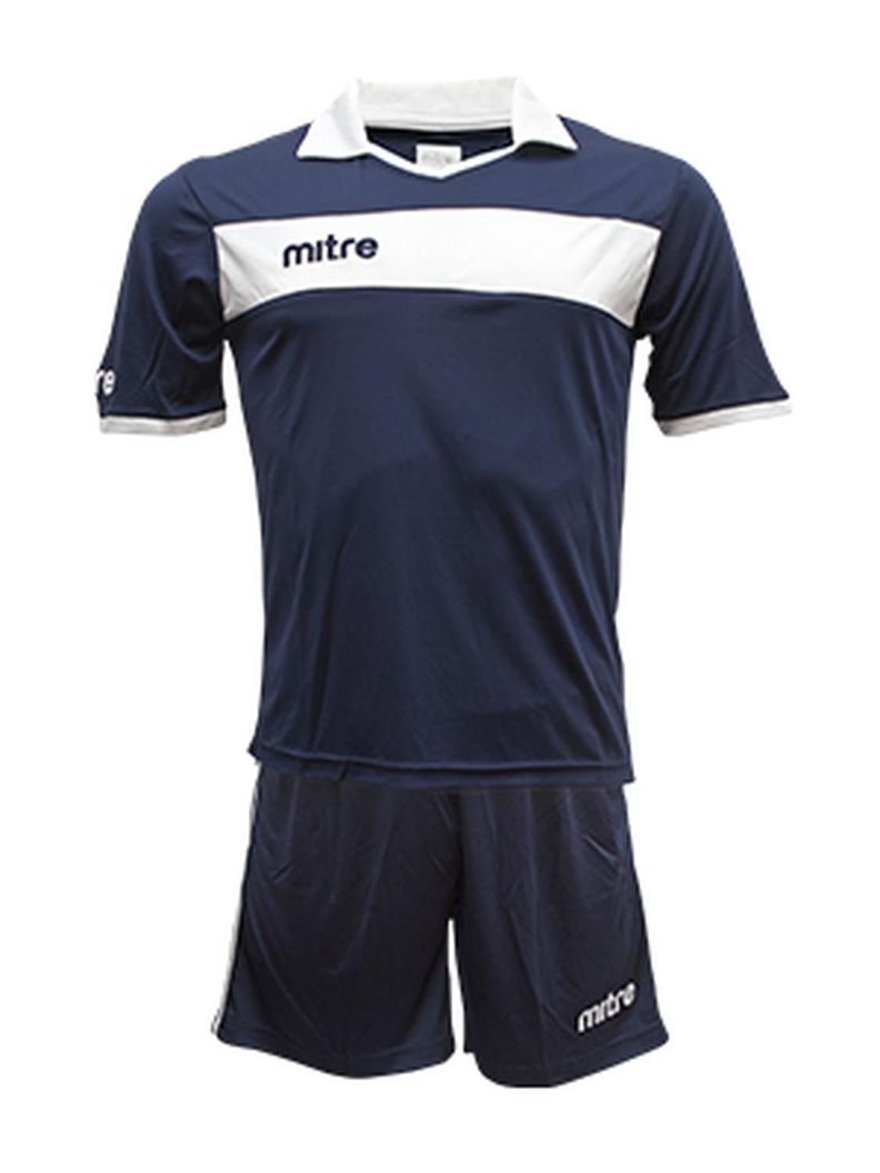 Uniforme de futbol London Jr Mitre Azul Marino-0