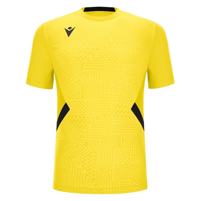 Polera Shedir Macron Hombre Amarillo