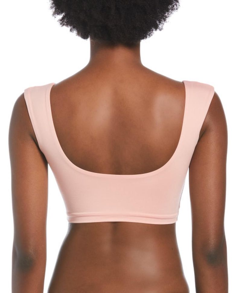 Crop Top NESSC235 Nike Swim Coral-1