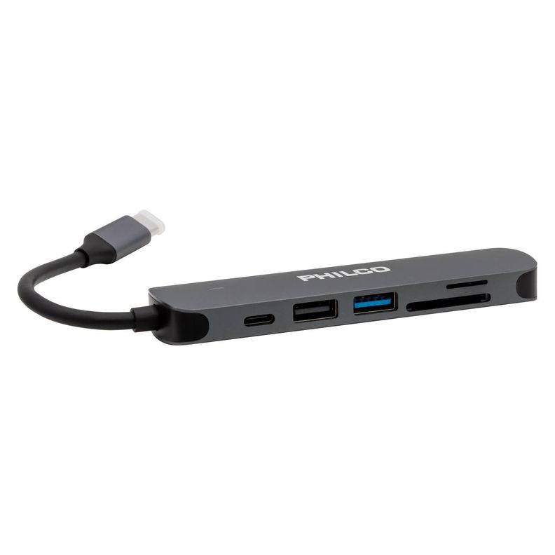 HUB ADAPTADOR TYPE C a HDMI 6 EN 1-0