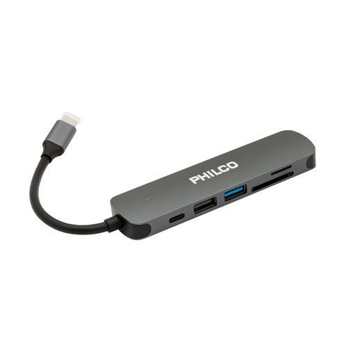 HUB ADAPTADOR TYPE C a HDMI 6 EN 1-2