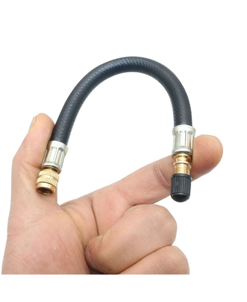 Extensor Adaptador Válvula Neumático Scooter Bici Moto Auto-3