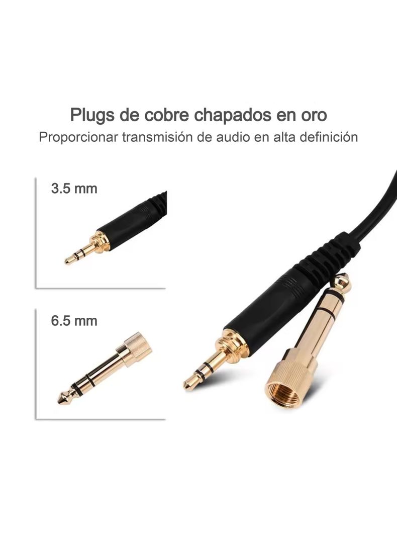 Cable Para Audifonos Sennheiser Hd25 560 540 430 250 Otros-1