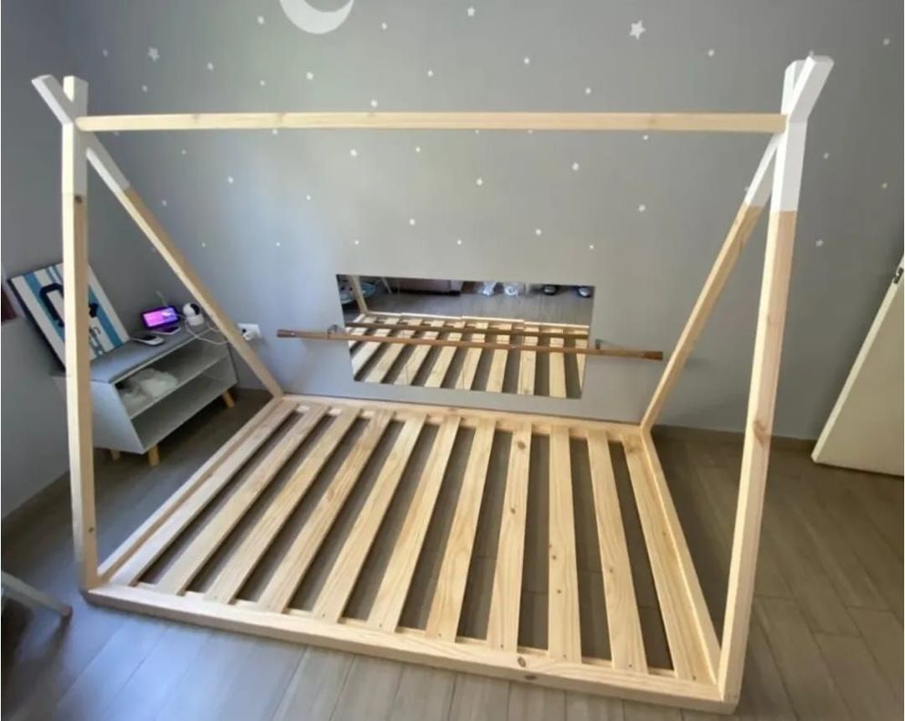 Cama Tipi Montessori 1 plaza -1