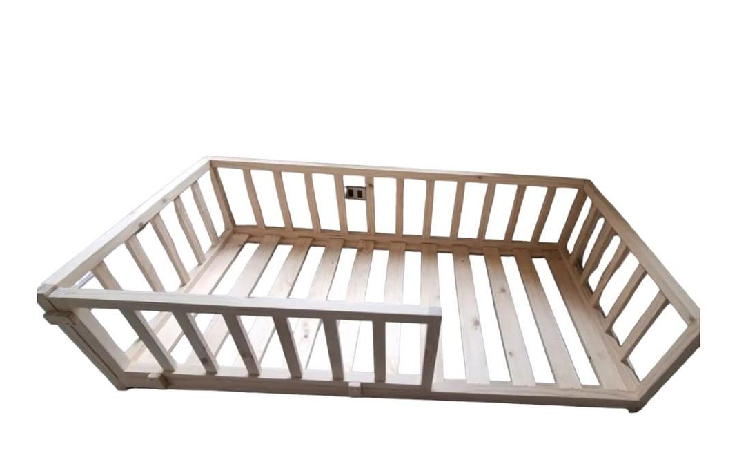 Cama Corral Estilo Montessori Transición -0
