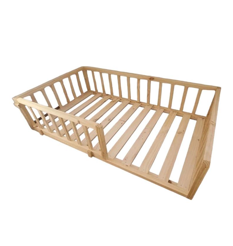 Cama Corral Estilo Montessori Transición -1