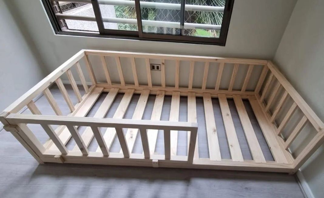 Cama Corral Estilo Montessori Transición -2