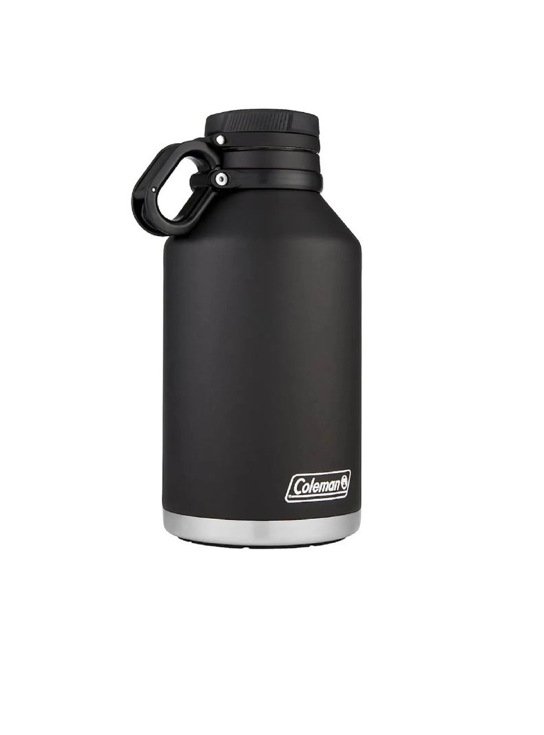 Botella Coleman Thermal Growler De 1,9 Litros Color Negro